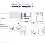 Dom wakacyjny Charmantes Und Ruhiges - Strandnah Und Ideal Fuer Grosse Gruppen - Mit Fahrradunterstellplatz Und Parkplatz